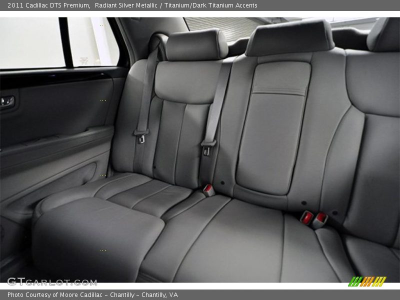 Radiant Silver Metallic / Titanium/Dark Titanium Accents 2011 Cadillac DTS Premium