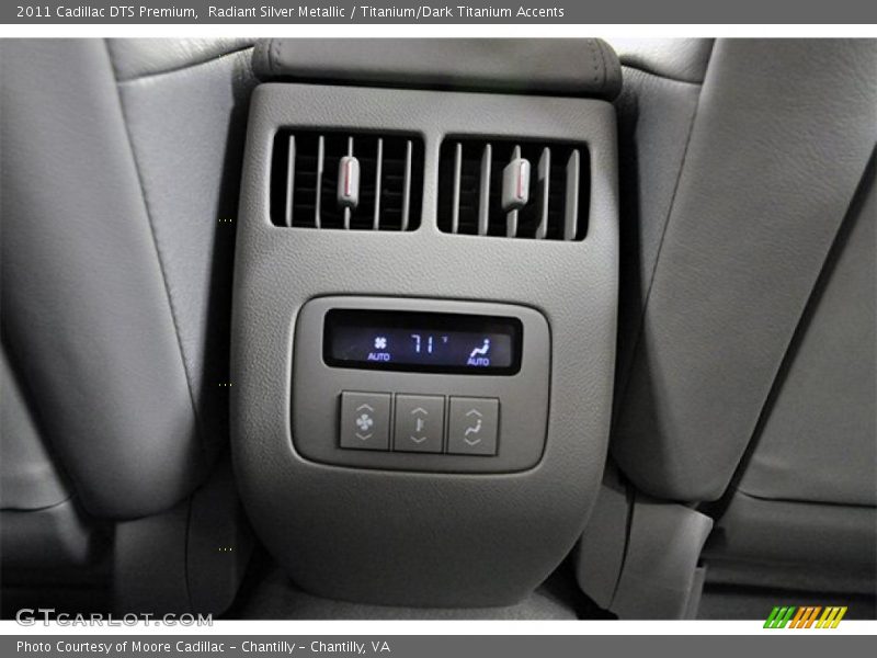 Radiant Silver Metallic / Titanium/Dark Titanium Accents 2011 Cadillac DTS Premium