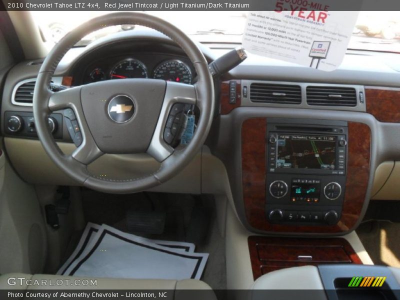 Red Jewel Tintcoat / Light Titanium/Dark Titanium 2010 Chevrolet Tahoe LTZ 4x4