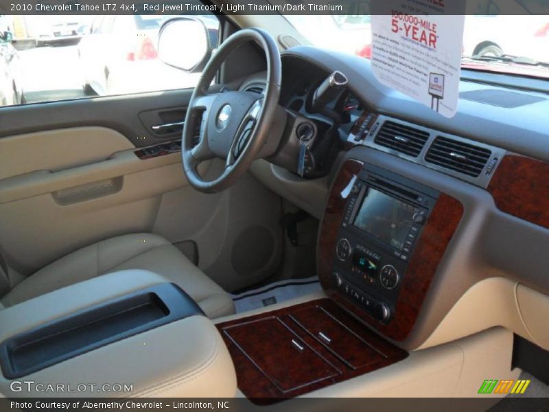Red Jewel Tintcoat / Light Titanium/Dark Titanium 2010 Chevrolet Tahoe LTZ 4x4