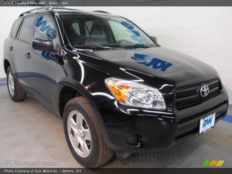 Black / Ash 2008 Toyota RAV4 4WD