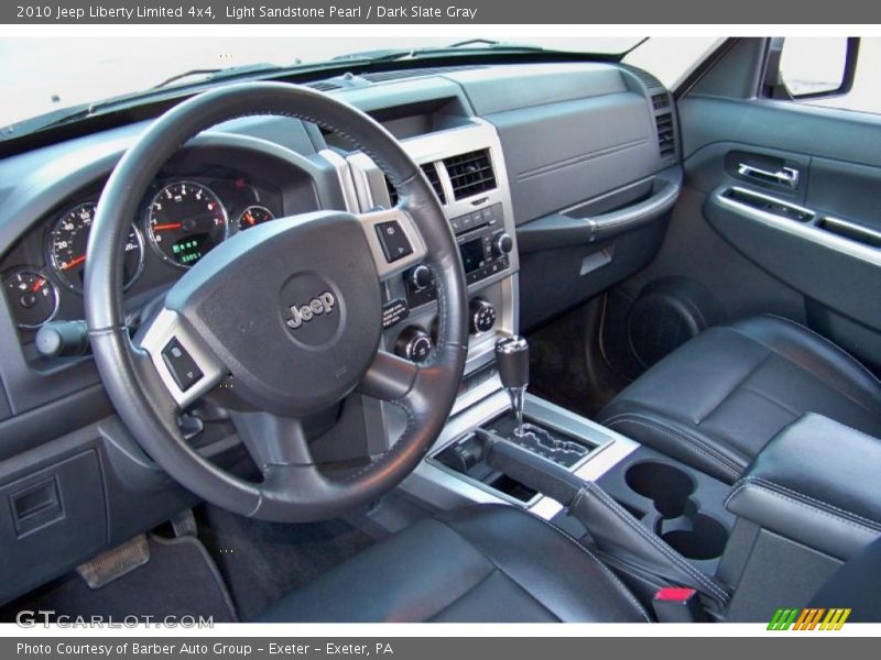Dark Slate Gray Interior - 2010 Liberty Limited 4x4 
