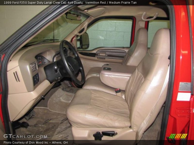  1999 F350 Super Duty Lariat Crew Cab 4x4 Dually Medium Prairie Tan Interior