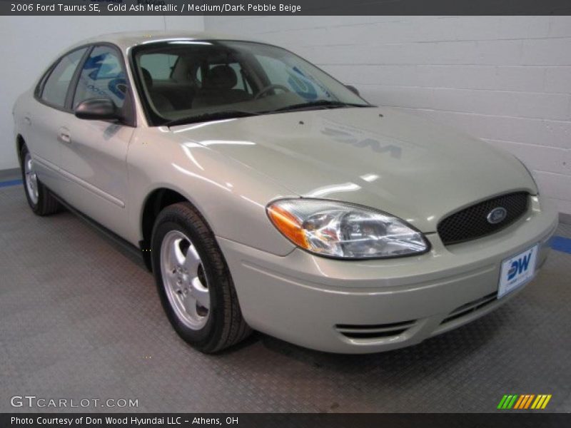 Gold Ash Metallic / Medium/Dark Pebble Beige 2006 Ford Taurus SE
