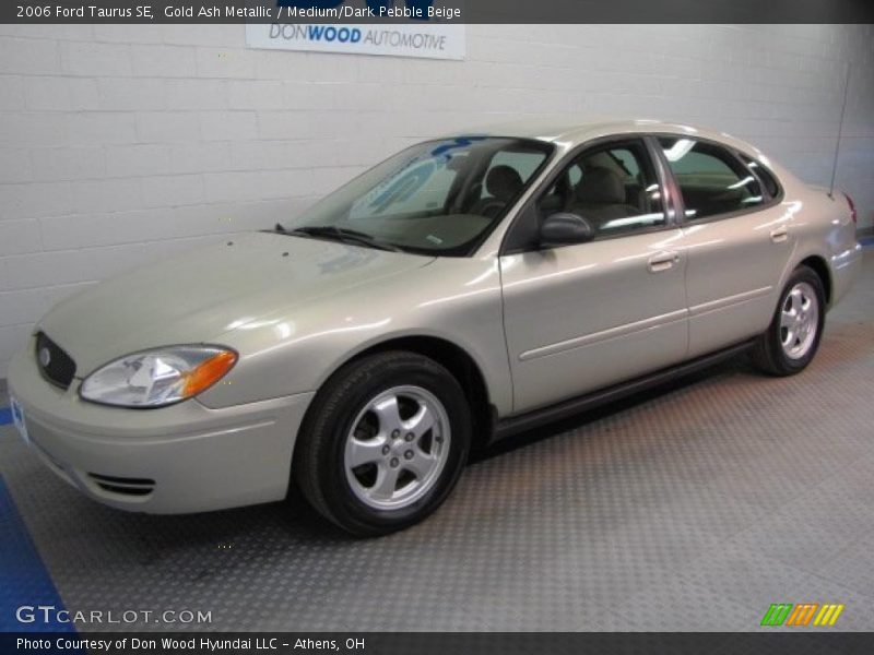 Gold Ash Metallic / Medium/Dark Pebble Beige 2006 Ford Taurus SE