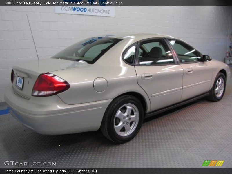 Gold Ash Metallic / Medium/Dark Pebble Beige 2006 Ford Taurus SE