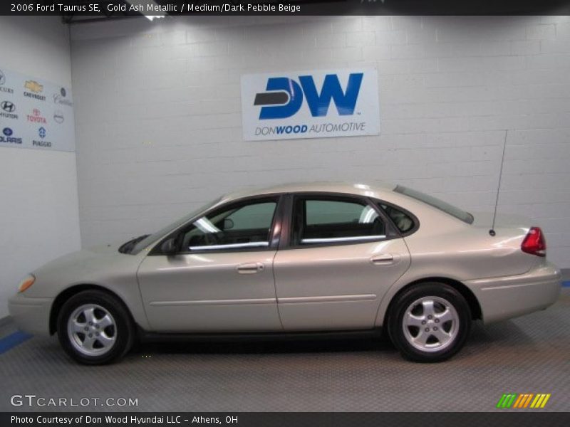 Gold Ash Metallic / Medium/Dark Pebble Beige 2006 Ford Taurus SE