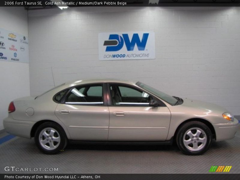 Gold Ash Metallic / Medium/Dark Pebble Beige 2006 Ford Taurus SE