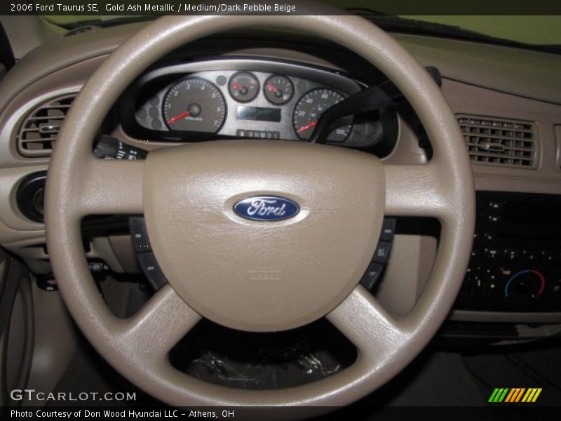 Gold Ash Metallic / Medium/Dark Pebble Beige 2006 Ford Taurus SE