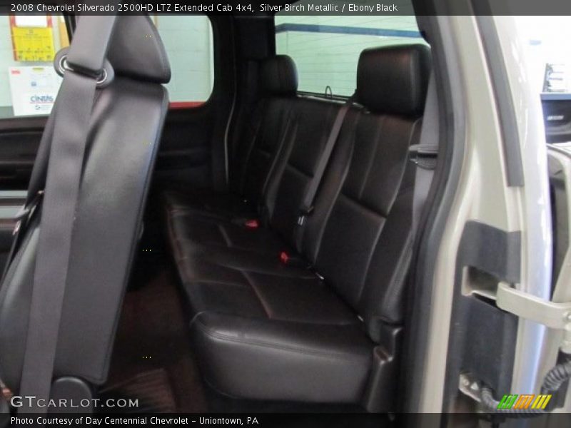 Silver Birch Metallic / Ebony Black 2008 Chevrolet Silverado 2500HD LTZ Extended Cab 4x4