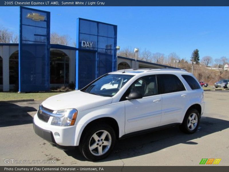 Summit White / Light Gray 2005 Chevrolet Equinox LT AWD