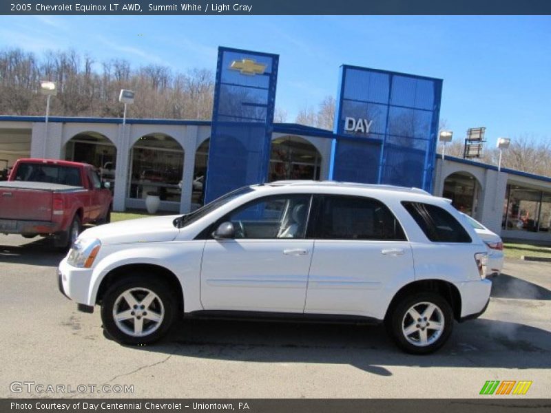 Summit White / Light Gray 2005 Chevrolet Equinox LT AWD