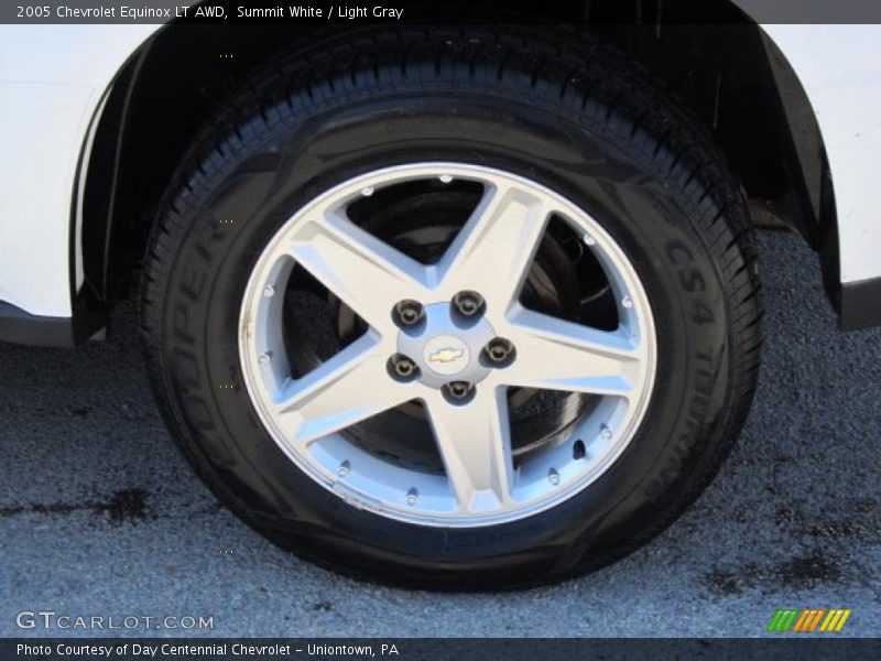 Summit White / Light Gray 2005 Chevrolet Equinox LT AWD
