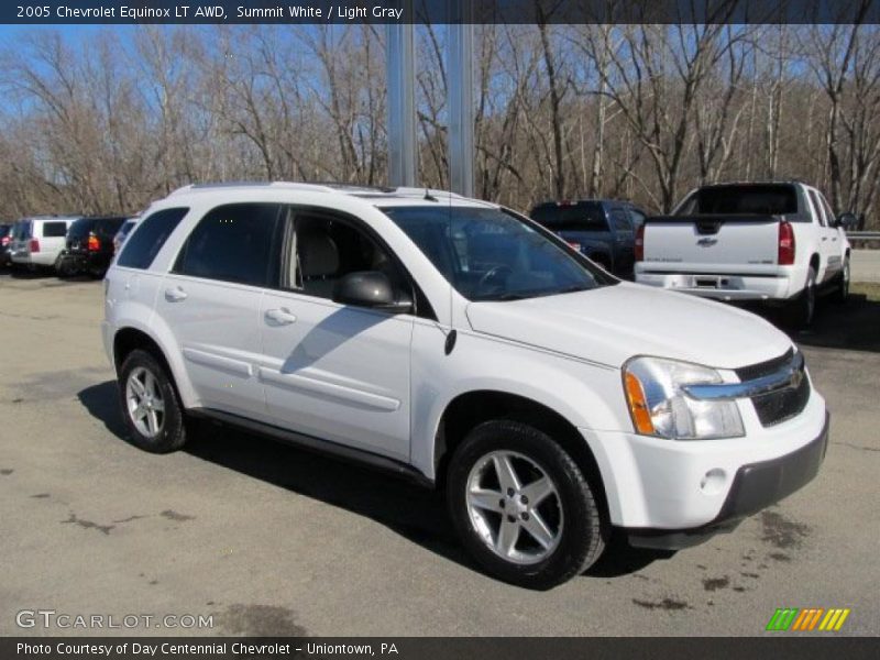 Summit White / Light Gray 2005 Chevrolet Equinox LT AWD