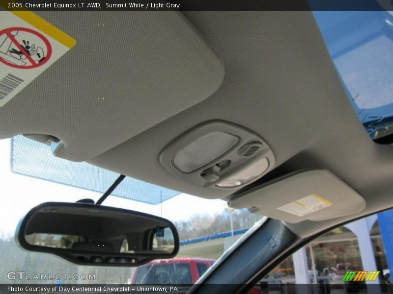 Summit White / Light Gray 2005 Chevrolet Equinox LT AWD