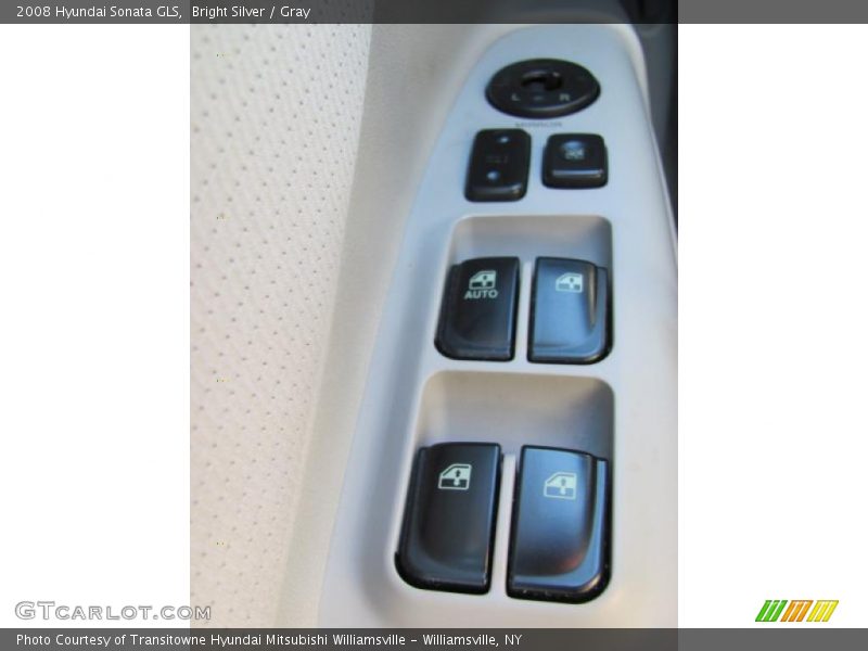 Bright Silver / Gray 2008 Hyundai Sonata GLS