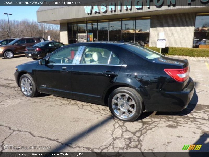 Black / Light Stone 2008 Lincoln MKZ AWD Sedan