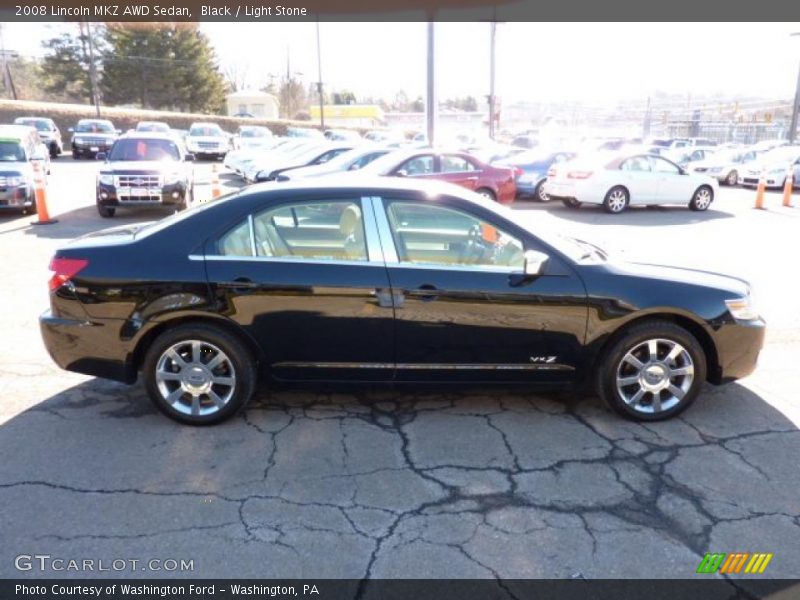 Black / Light Stone 2008 Lincoln MKZ AWD Sedan