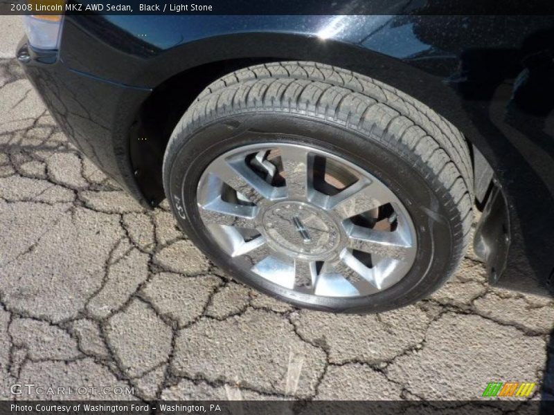 Black / Light Stone 2008 Lincoln MKZ AWD Sedan