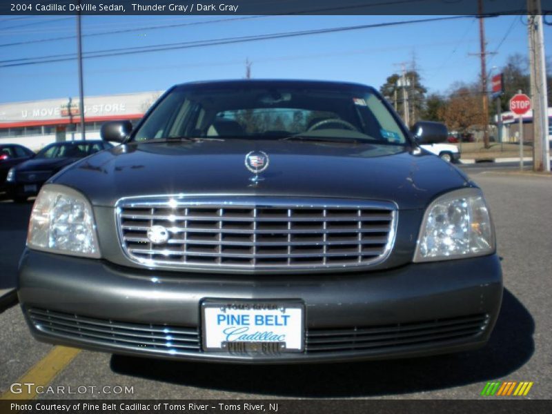 Thunder Gray / Dark Gray 2004 Cadillac DeVille Sedan