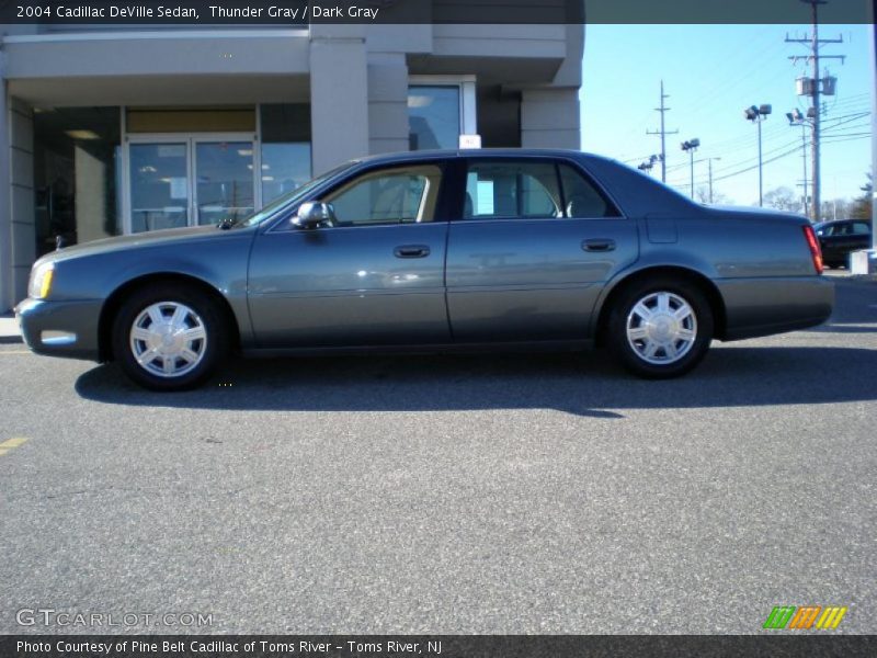 Thunder Gray / Dark Gray 2004 Cadillac DeVille Sedan