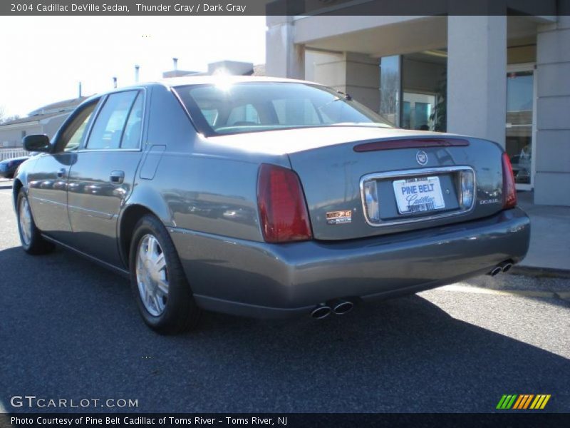 Thunder Gray / Dark Gray 2004 Cadillac DeVille Sedan