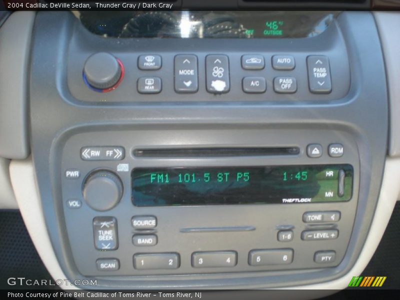Thunder Gray / Dark Gray 2004 Cadillac DeVille Sedan