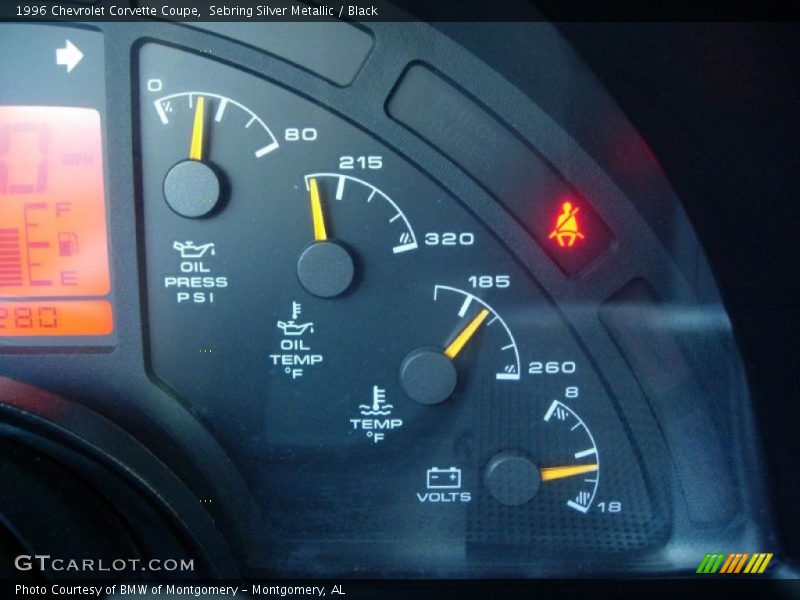  1996 Corvette Coupe Coupe Gauges