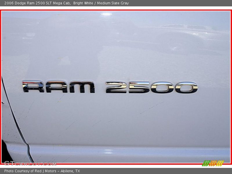  2006 Ram 2500 SLT Mega Cab Logo