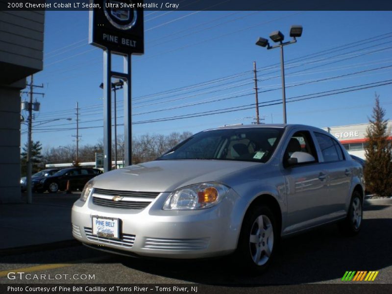 Ultra Silver Metallic / Gray 2008 Chevrolet Cobalt LT Sedan