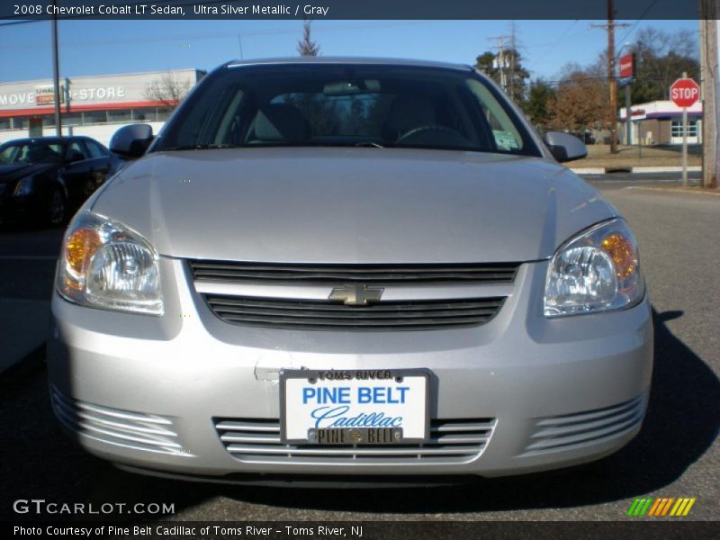 Ultra Silver Metallic / Gray 2008 Chevrolet Cobalt LT Sedan