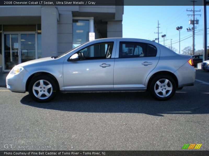 Ultra Silver Metallic / Gray 2008 Chevrolet Cobalt LT Sedan