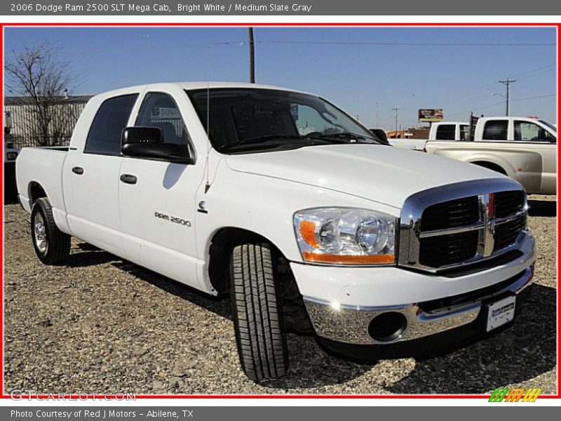 Front 3/4 View of 2006 Ram 2500 SLT Mega Cab