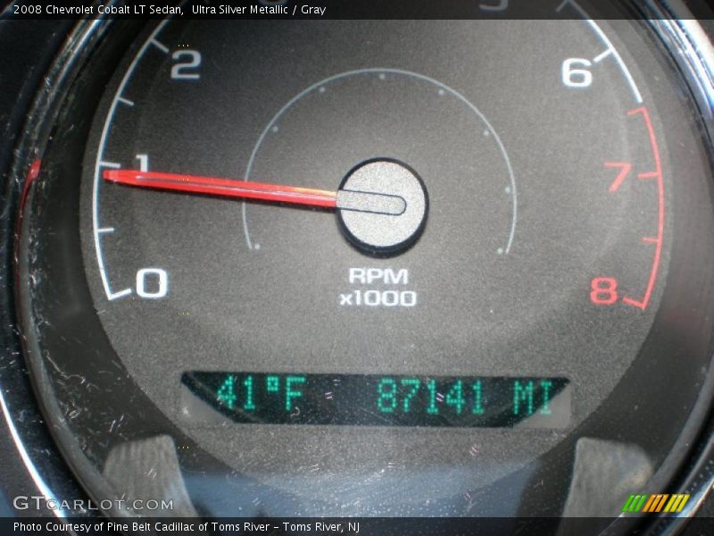 Ultra Silver Metallic / Gray 2008 Chevrolet Cobalt LT Sedan
