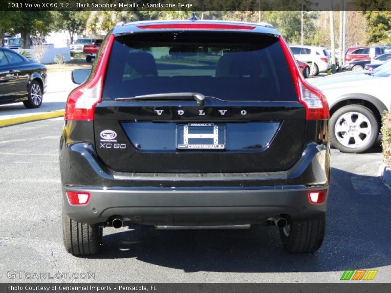 Black Sapphire Metallic / Sandstone Beige 2011 Volvo XC60 3.2