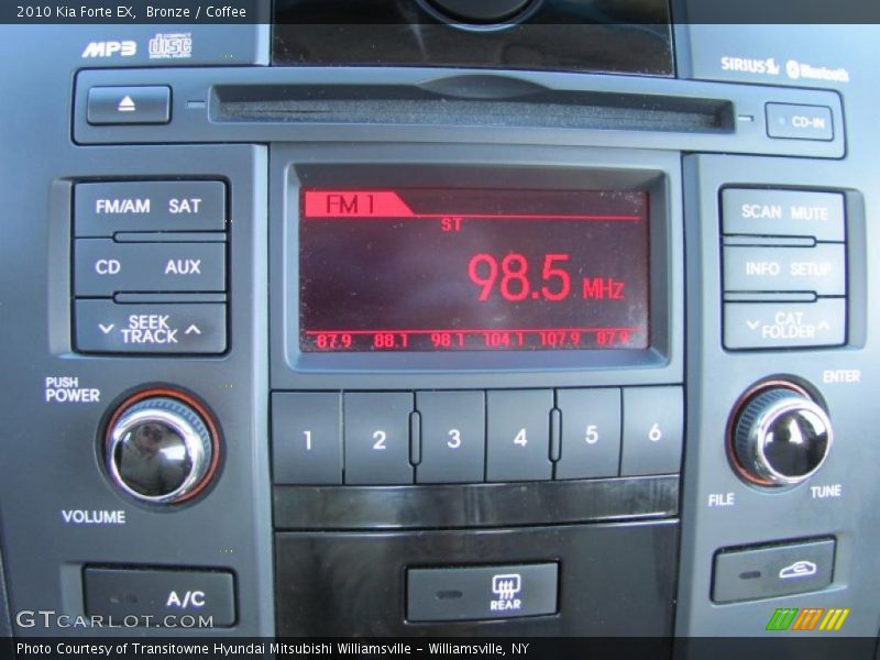 Bronze / Coffee 2010 Kia Forte EX