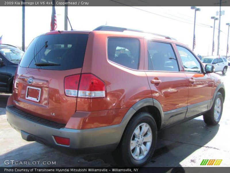 Copperhead / Gray 2009 Kia Borrego LX V6 4x4