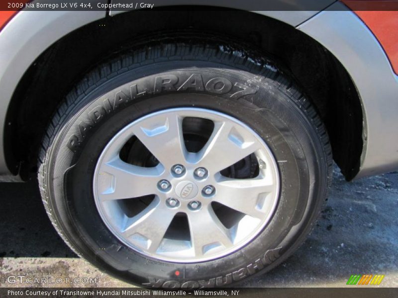 Copperhead / Gray 2009 Kia Borrego LX V6 4x4