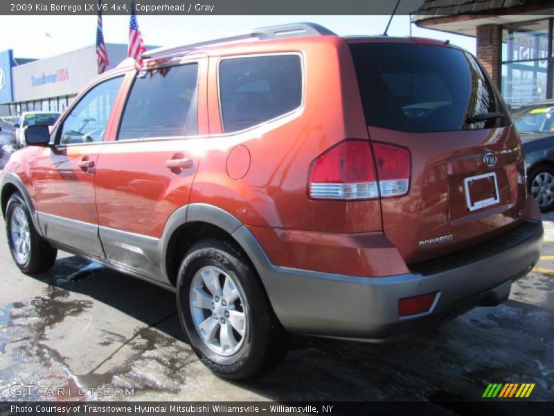 Copperhead / Gray 2009 Kia Borrego LX V6 4x4