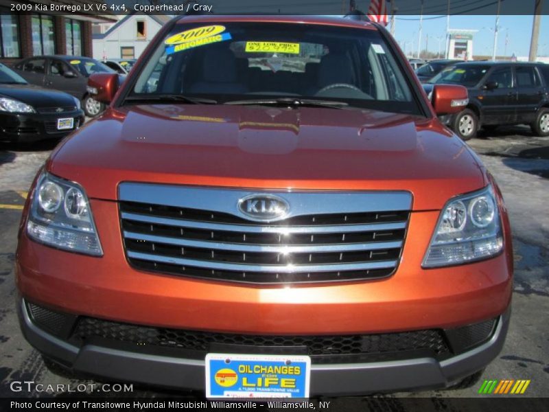 Copperhead / Gray 2009 Kia Borrego LX V6 4x4