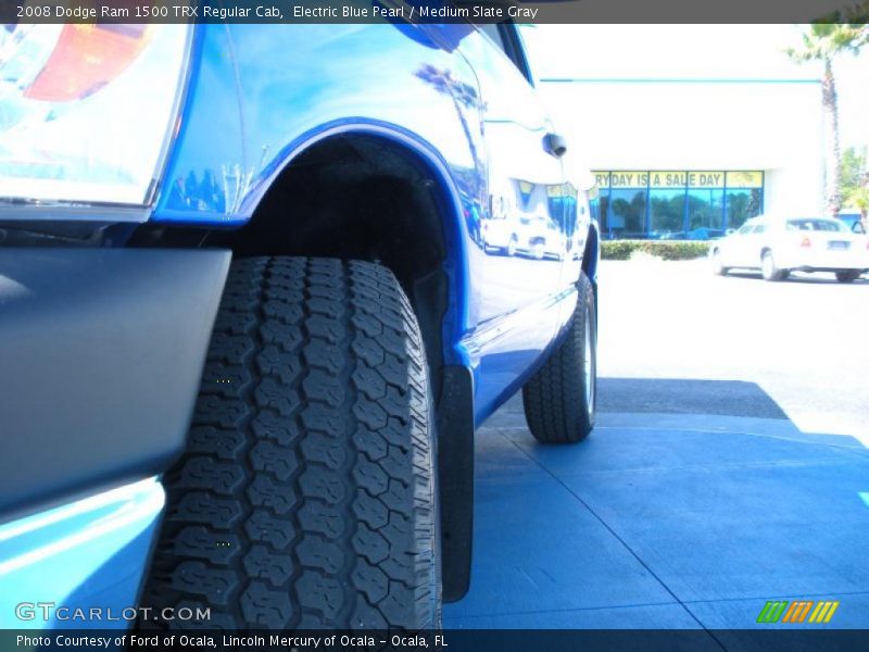 Electric Blue Pearl / Medium Slate Gray 2008 Dodge Ram 1500 TRX Regular Cab