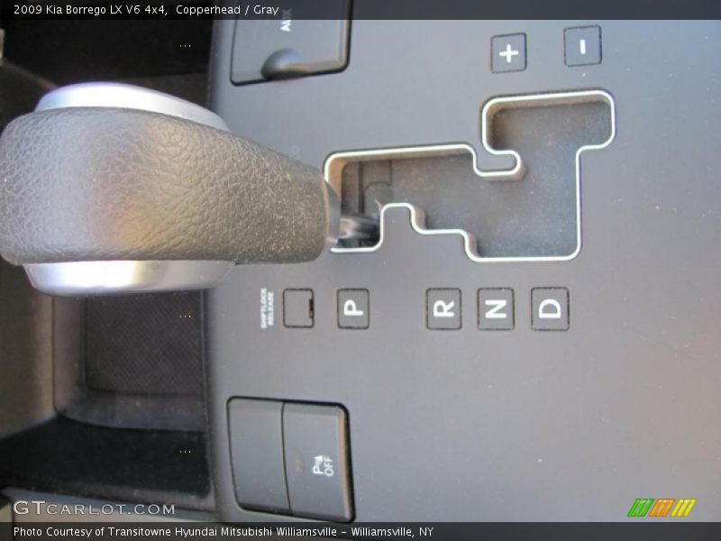 Copperhead / Gray 2009 Kia Borrego LX V6 4x4