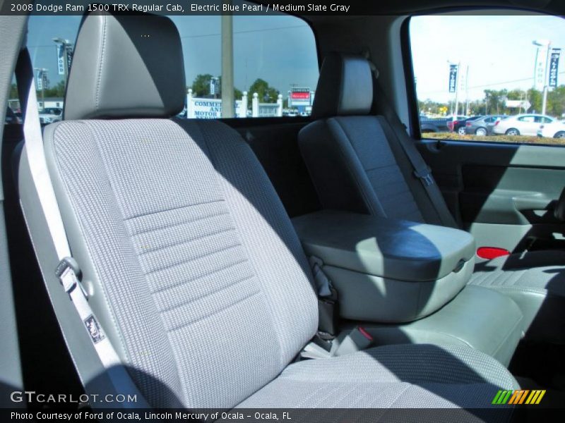 Electric Blue Pearl / Medium Slate Gray 2008 Dodge Ram 1500 TRX Regular Cab