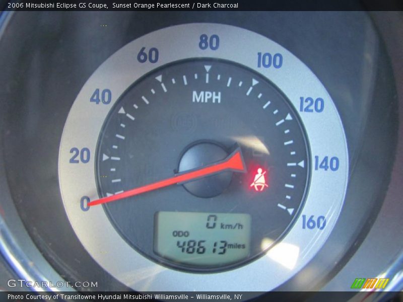 Sunset Orange Pearlescent / Dark Charcoal 2006 Mitsubishi Eclipse GS Coupe