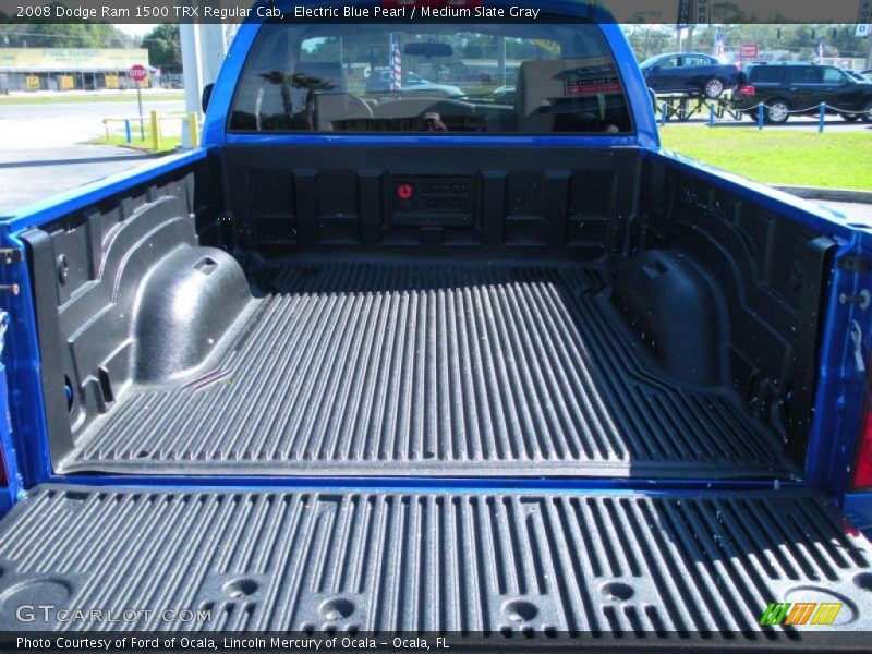 Electric Blue Pearl / Medium Slate Gray 2008 Dodge Ram 1500 TRX Regular Cab