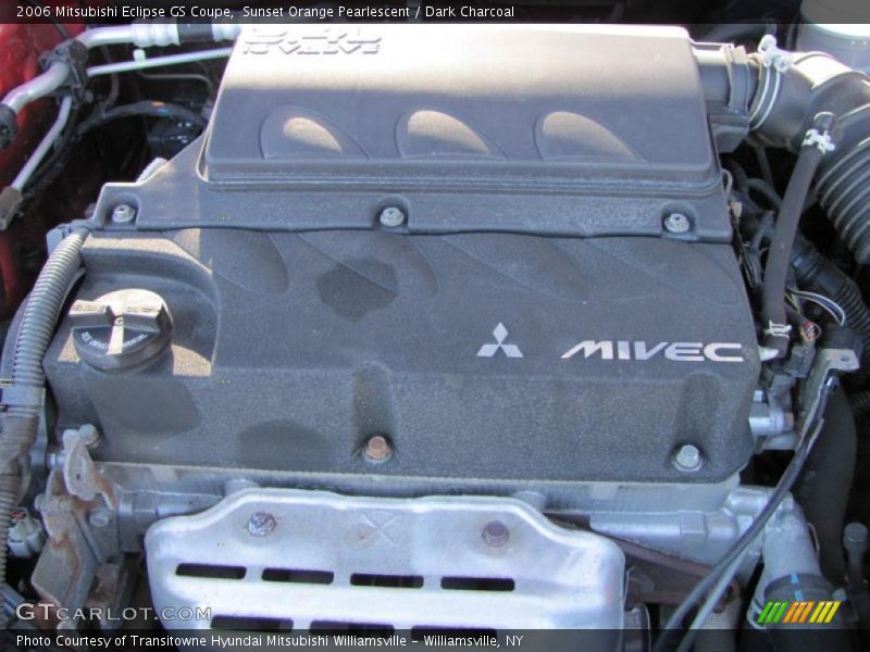 Sunset Orange Pearlescent / Dark Charcoal 2006 Mitsubishi Eclipse GS Coupe