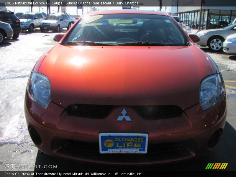 Sunset Orange Pearlescent / Dark Charcoal 2006 Mitsubishi Eclipse GS Coupe