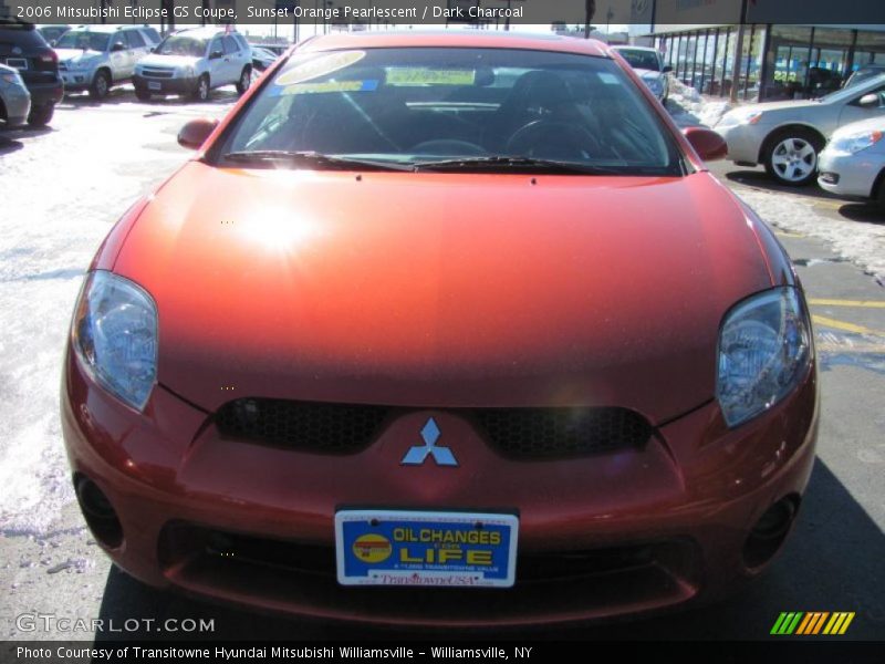 Sunset Orange Pearlescent / Dark Charcoal 2006 Mitsubishi Eclipse GS Coupe
