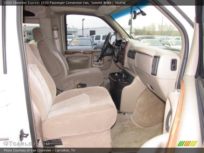  2002 Express 1500 Passenger Conversion Van Neutral Interior