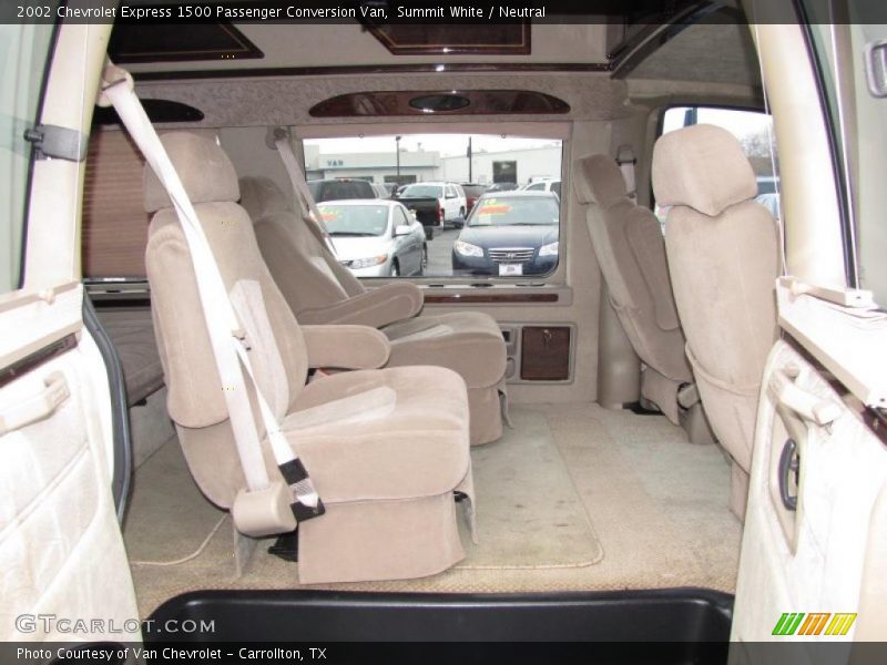  2002 Express 1500 Passenger Conversion Van Neutral Interior